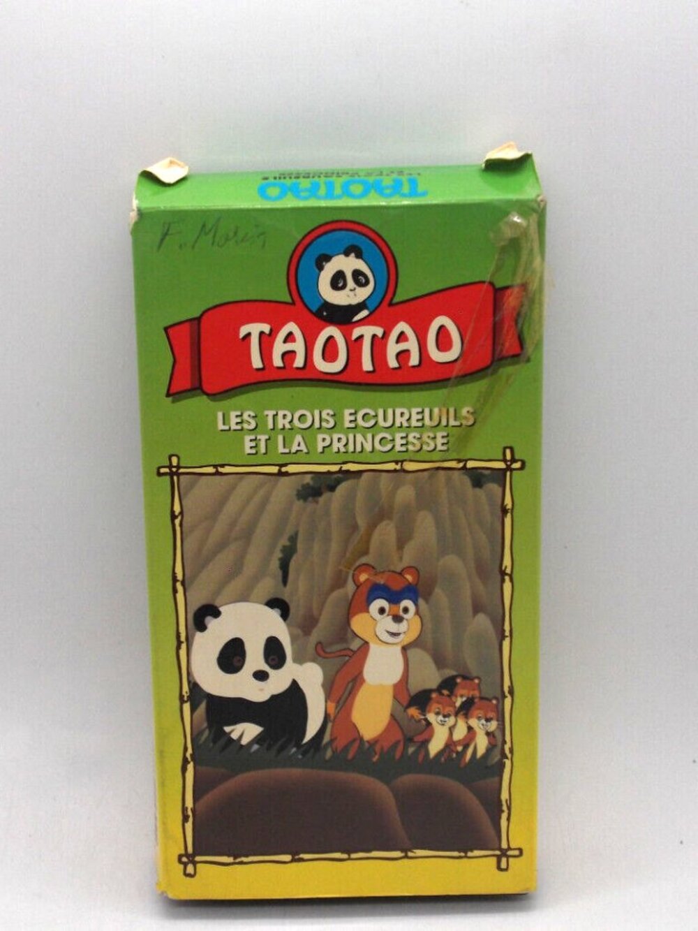 Tao Tao - Les Trois Ecureuils Et La Princesse (VHS)(French) Tested